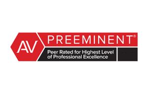 AV Preeminent | Peer Rated For Highest Level Of Professional Excellence